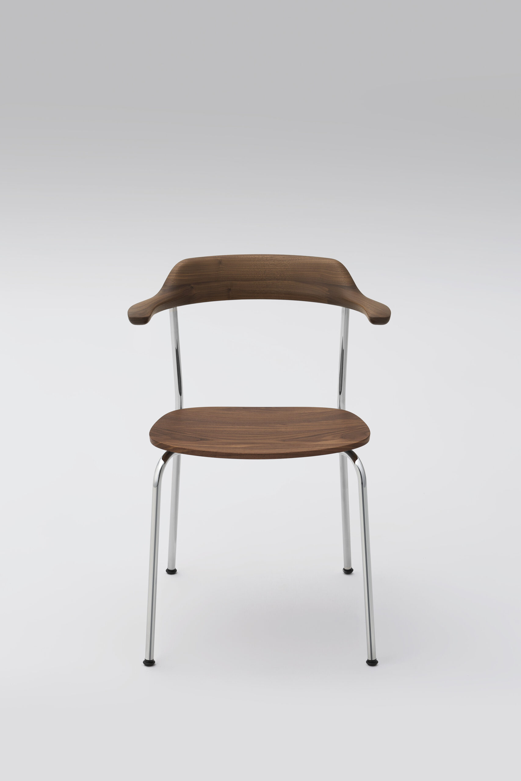 Hiroshima Armchair Stackable (Wooden Seat)