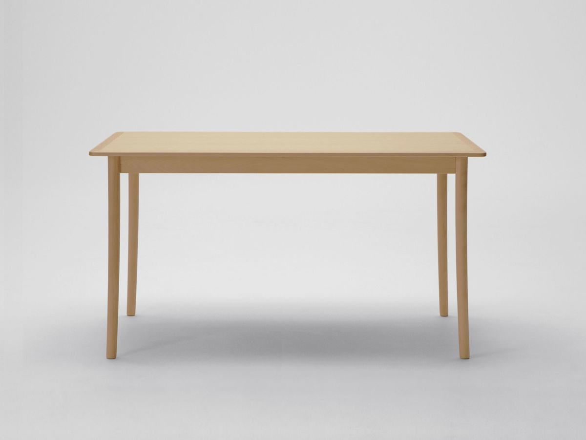 Lightwood Table 130 (Rectangular wood top)