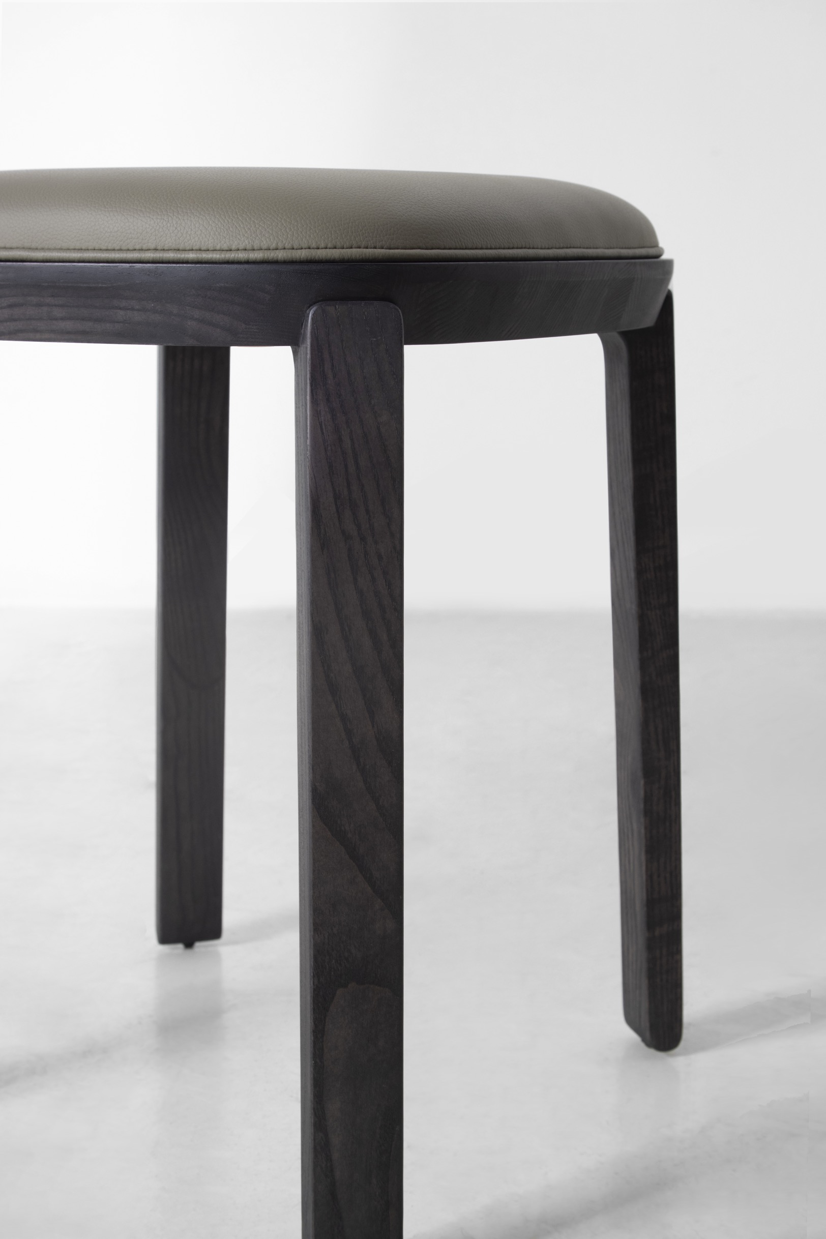 Collette Low Stool With Cushion