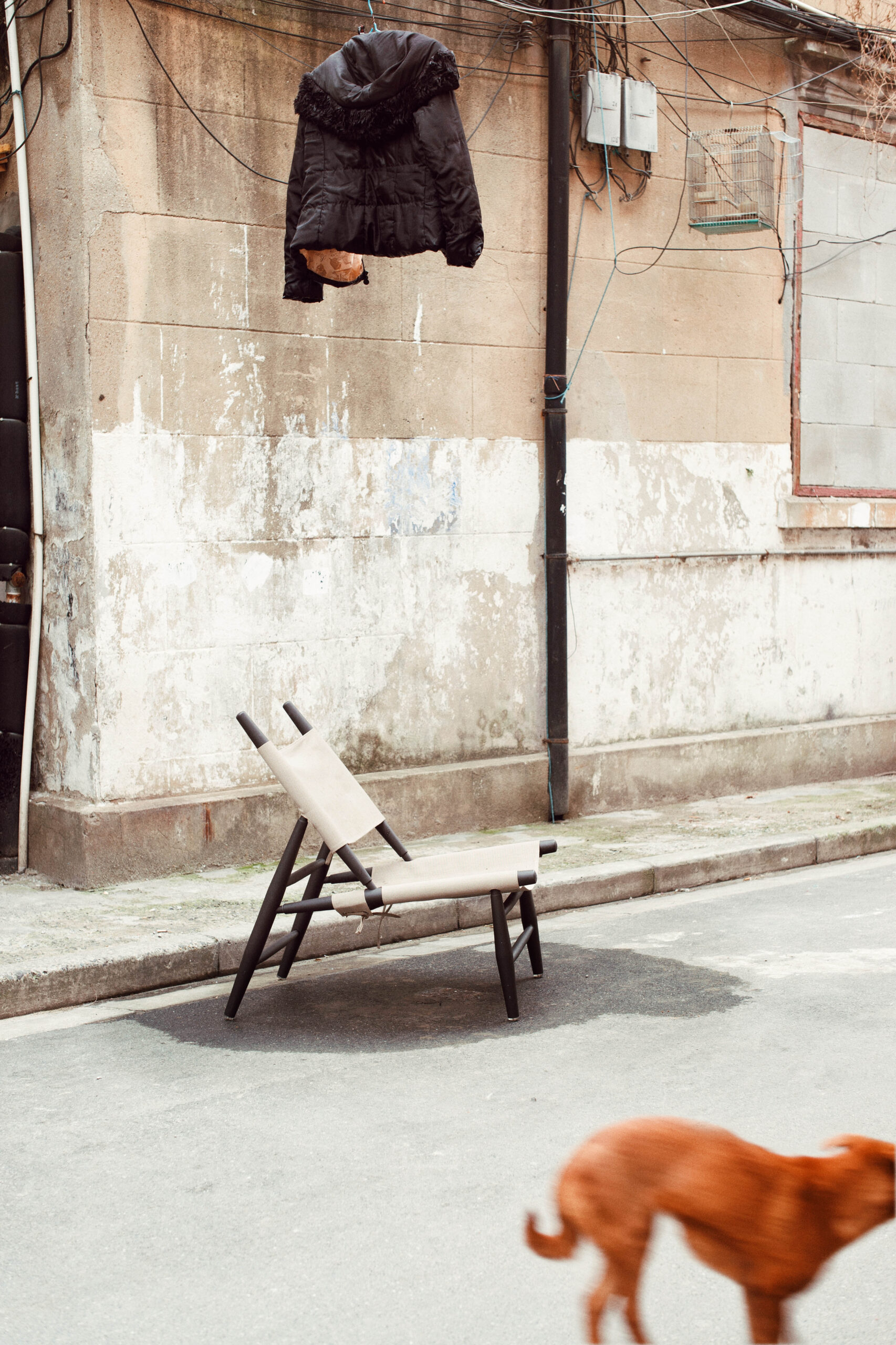 Wohlert Aluminium Triangle Chair