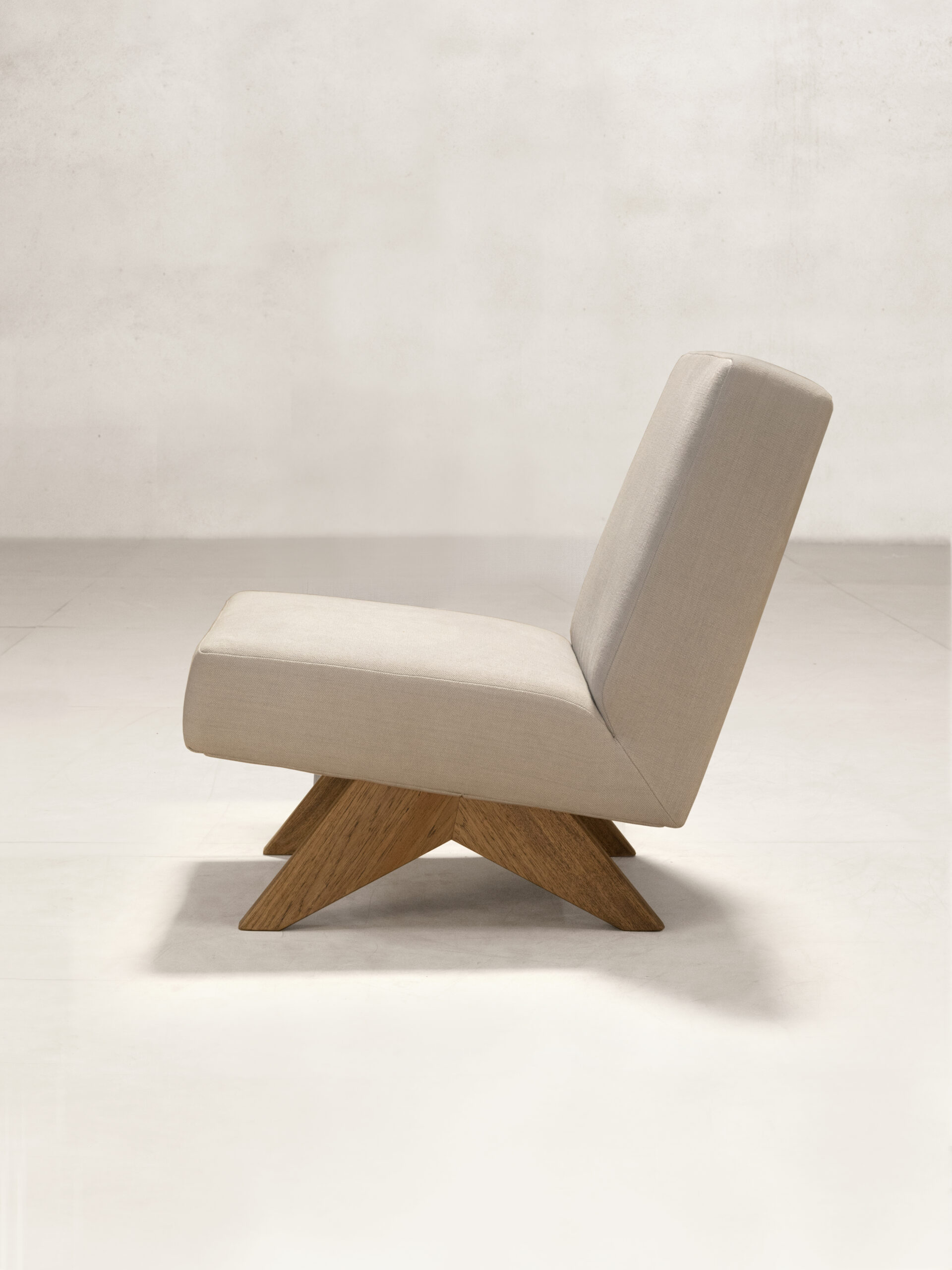 Upholstered Armless Chair