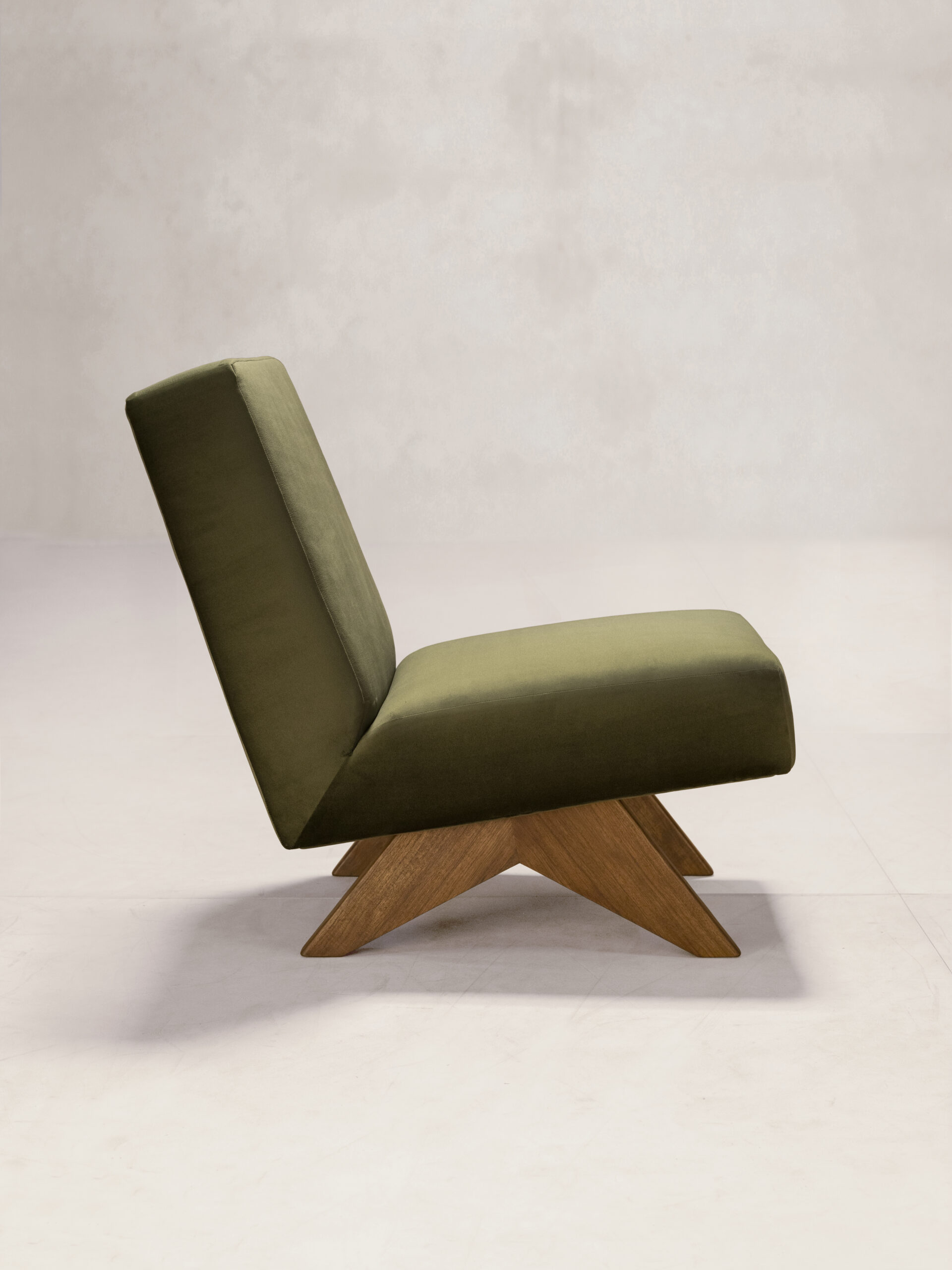 Upholstered Armless Chair
