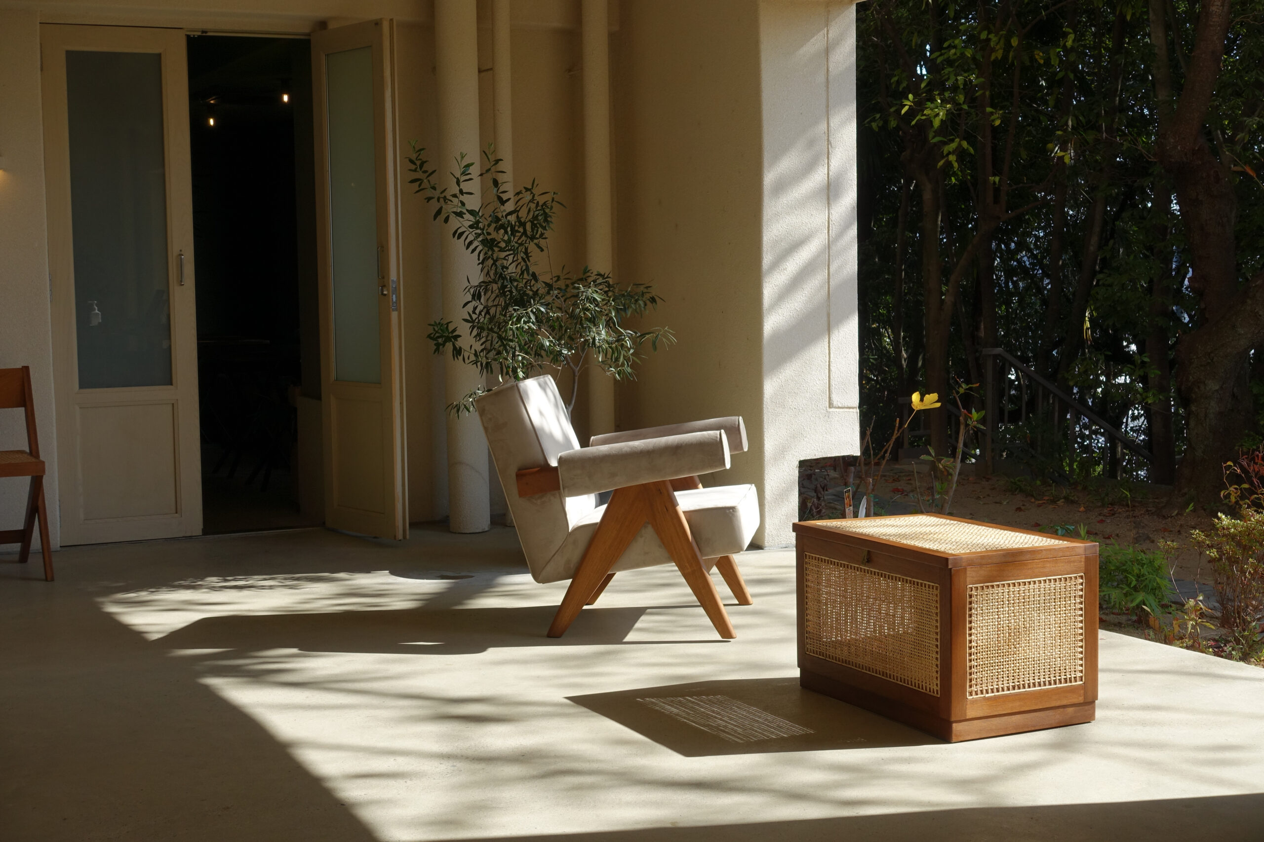 Upholstered Easy Armchair