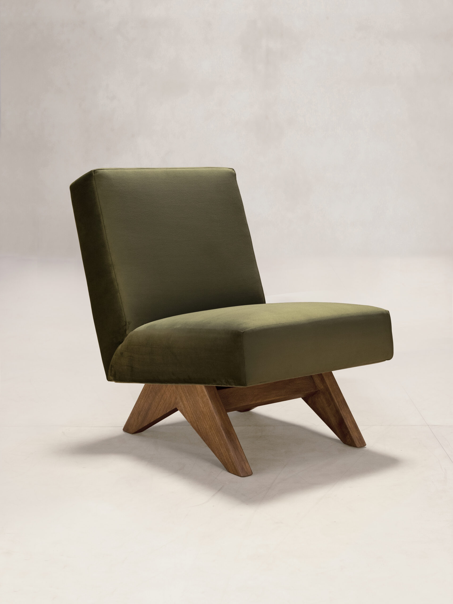 Upholstered Armless Chair