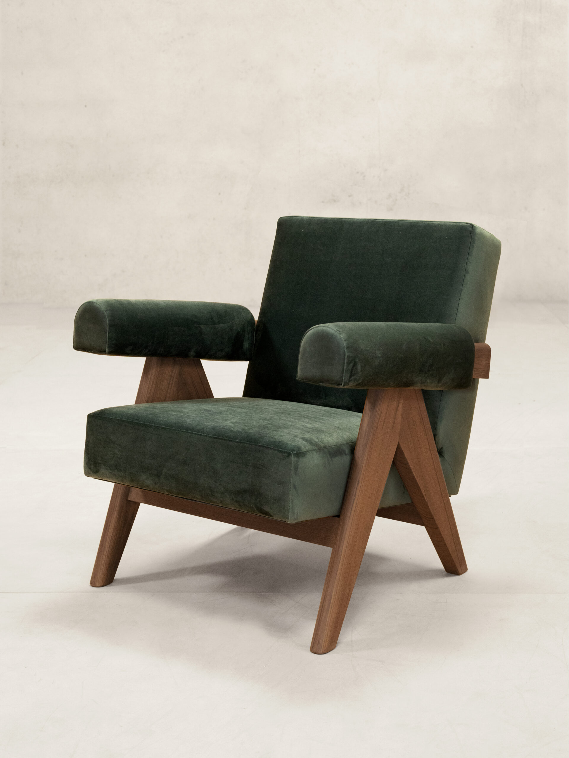Upholstered Easy Armchair