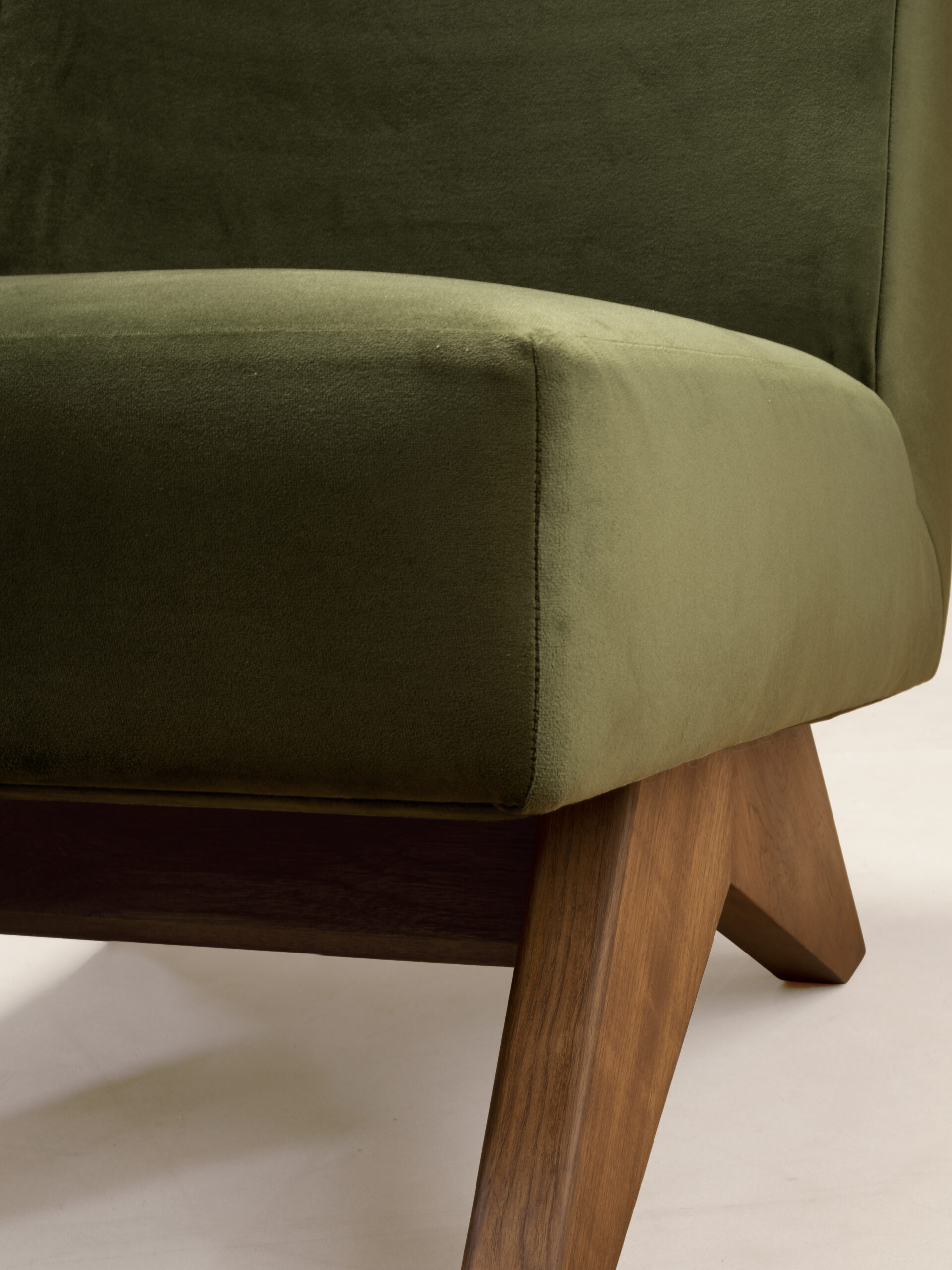Upholstered Armless Chair