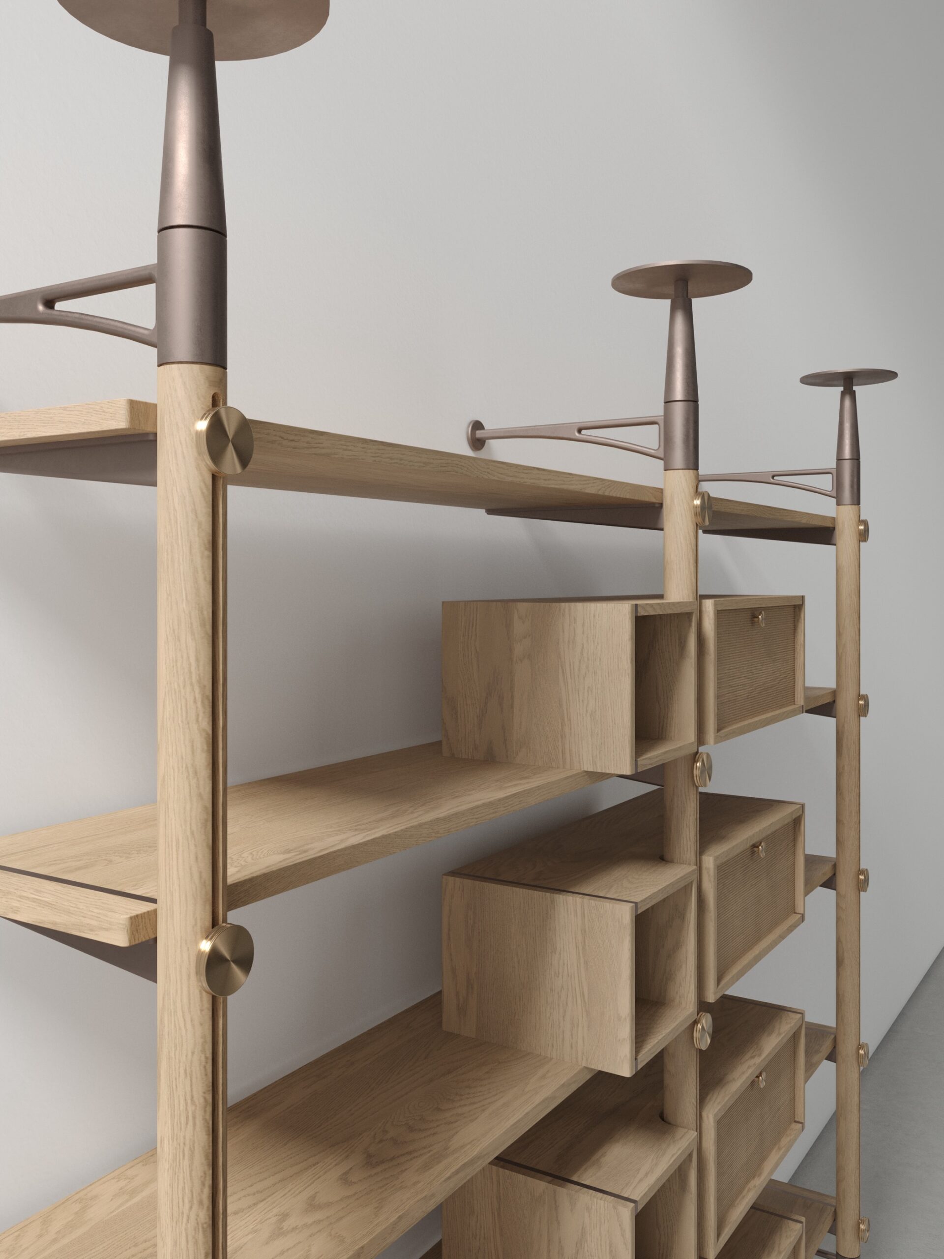 Inumbra Shelving System – Wall Mount