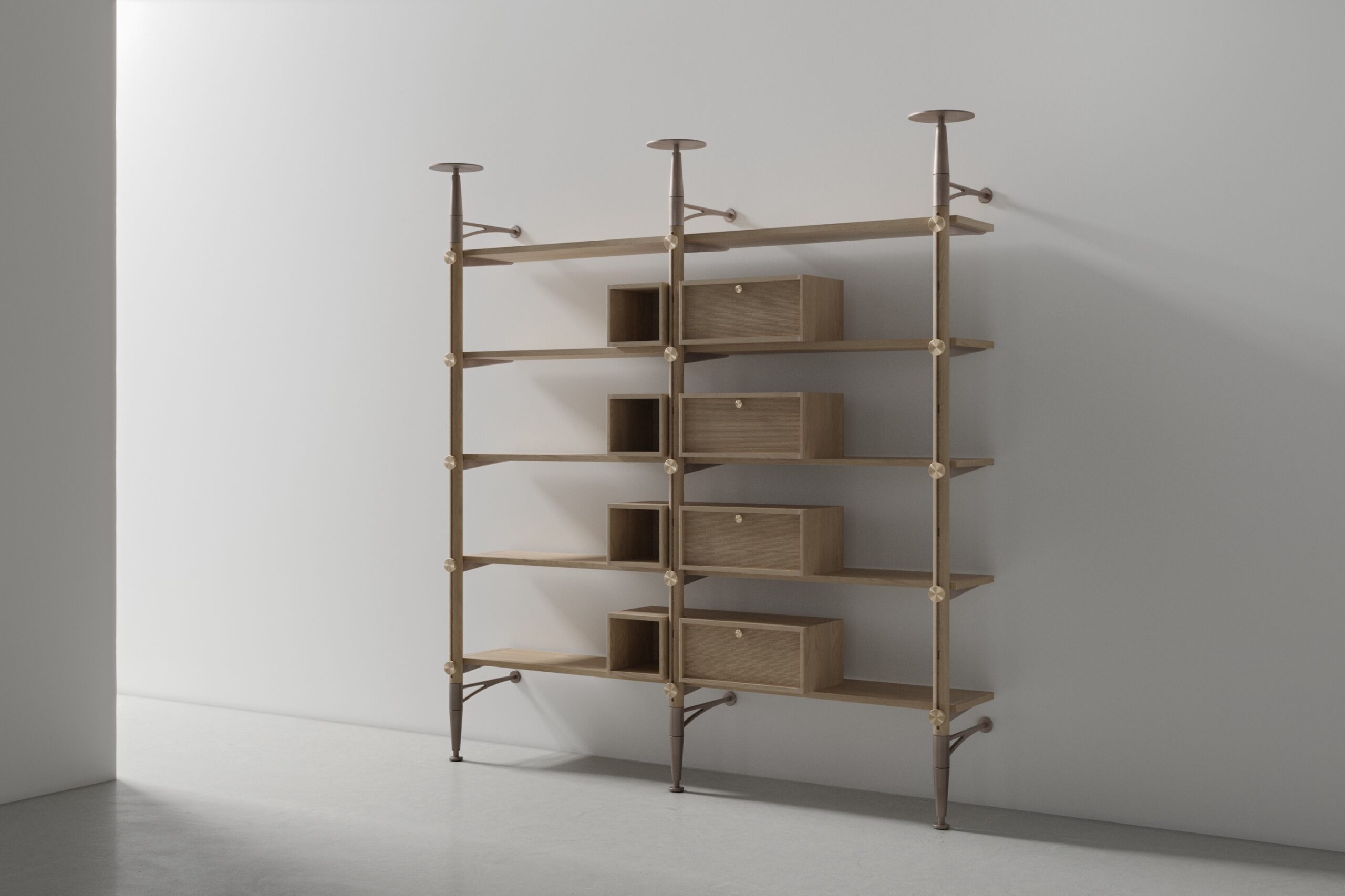Inumbra Shelving System – Wall Mount