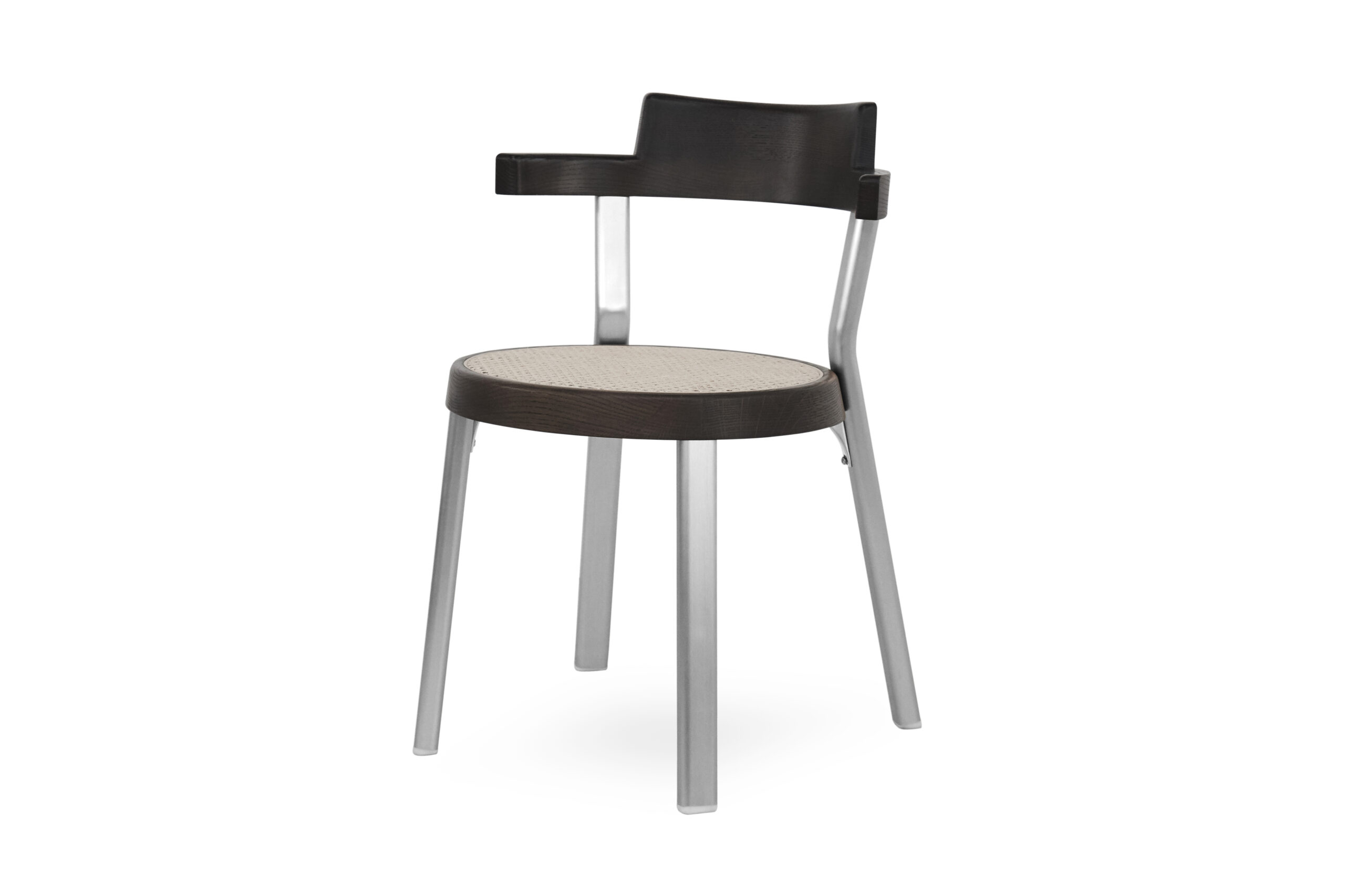 Pagoda Chair Cane – Silver Aluminum Leg