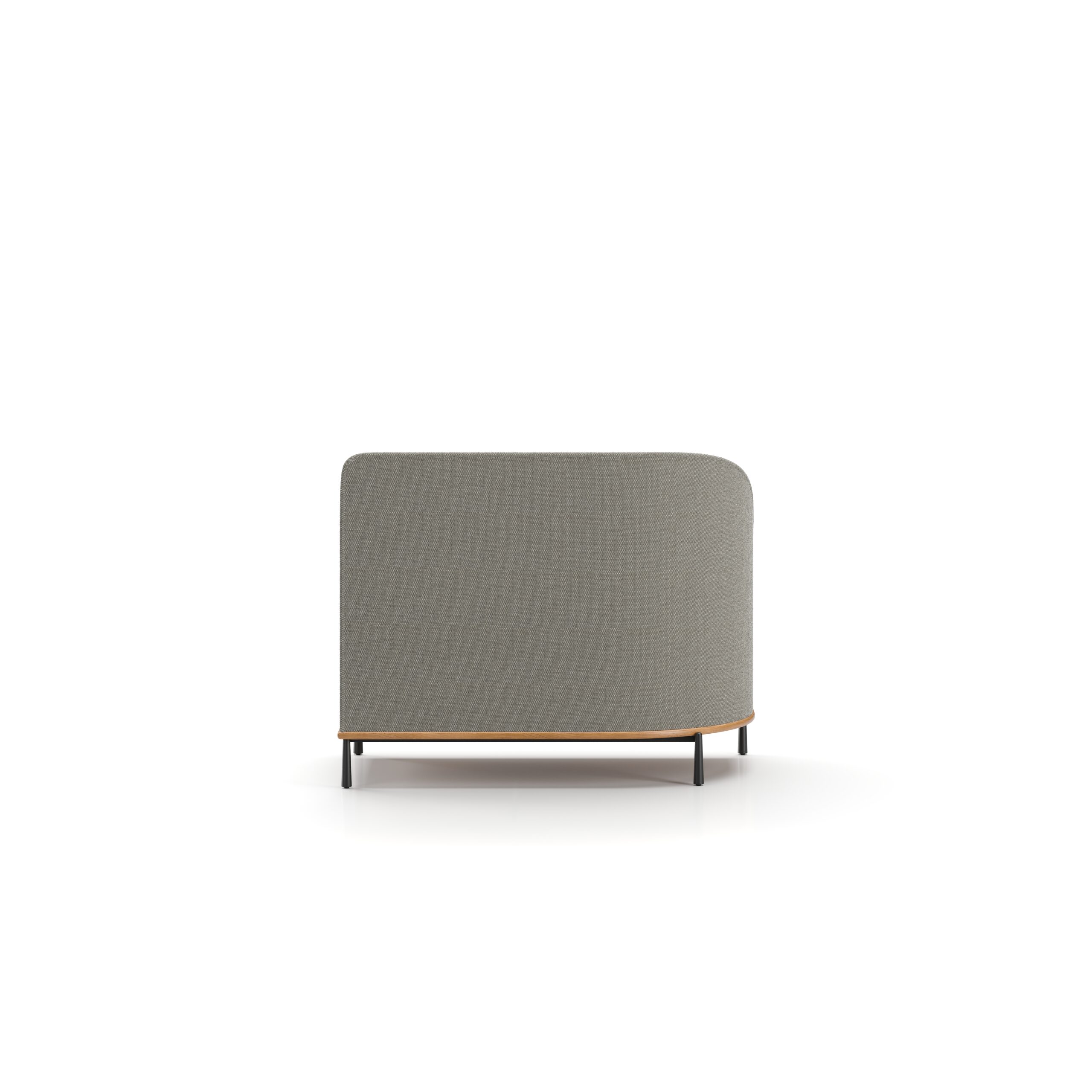 Arc High Back Loveseat Left