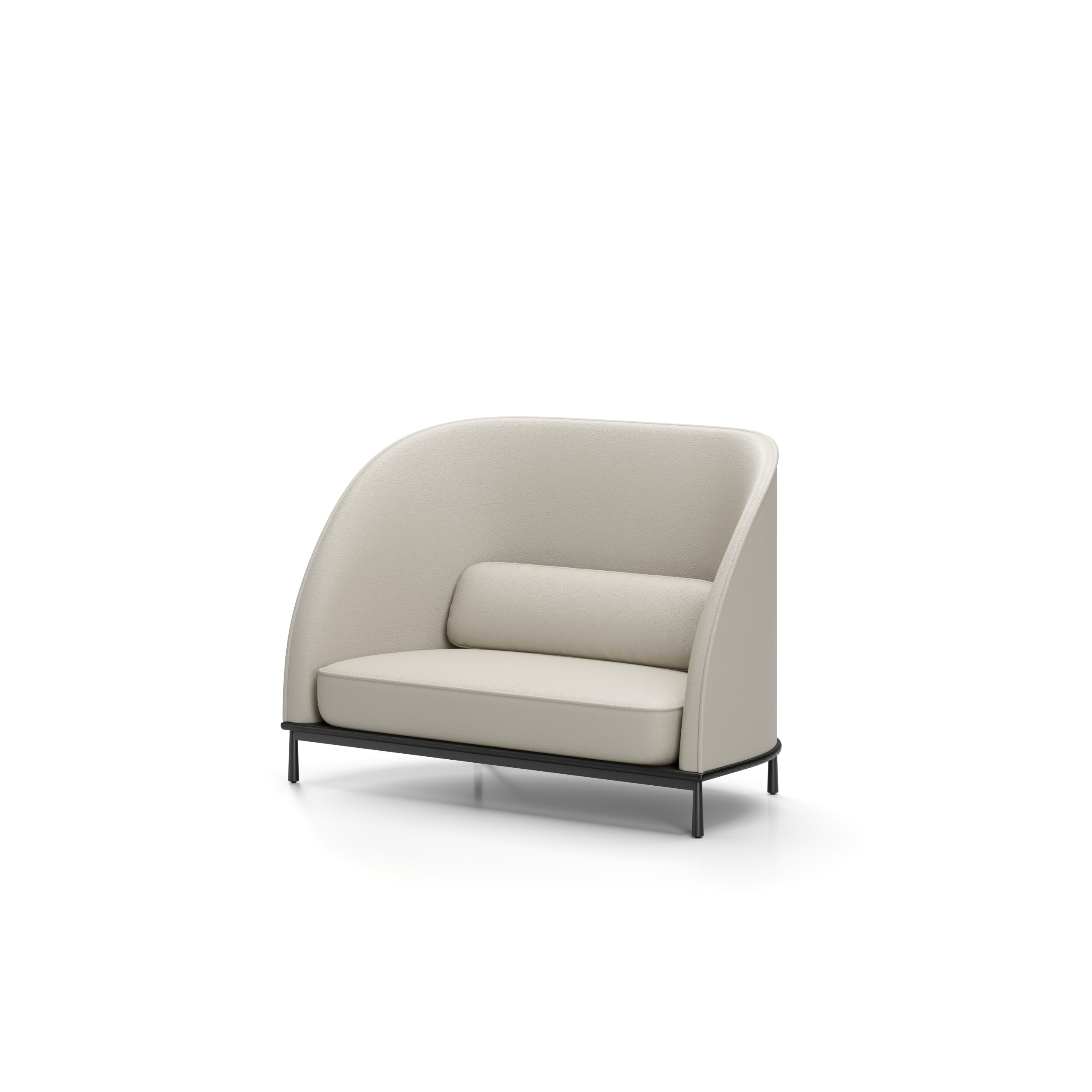Arc High Back Loveseat