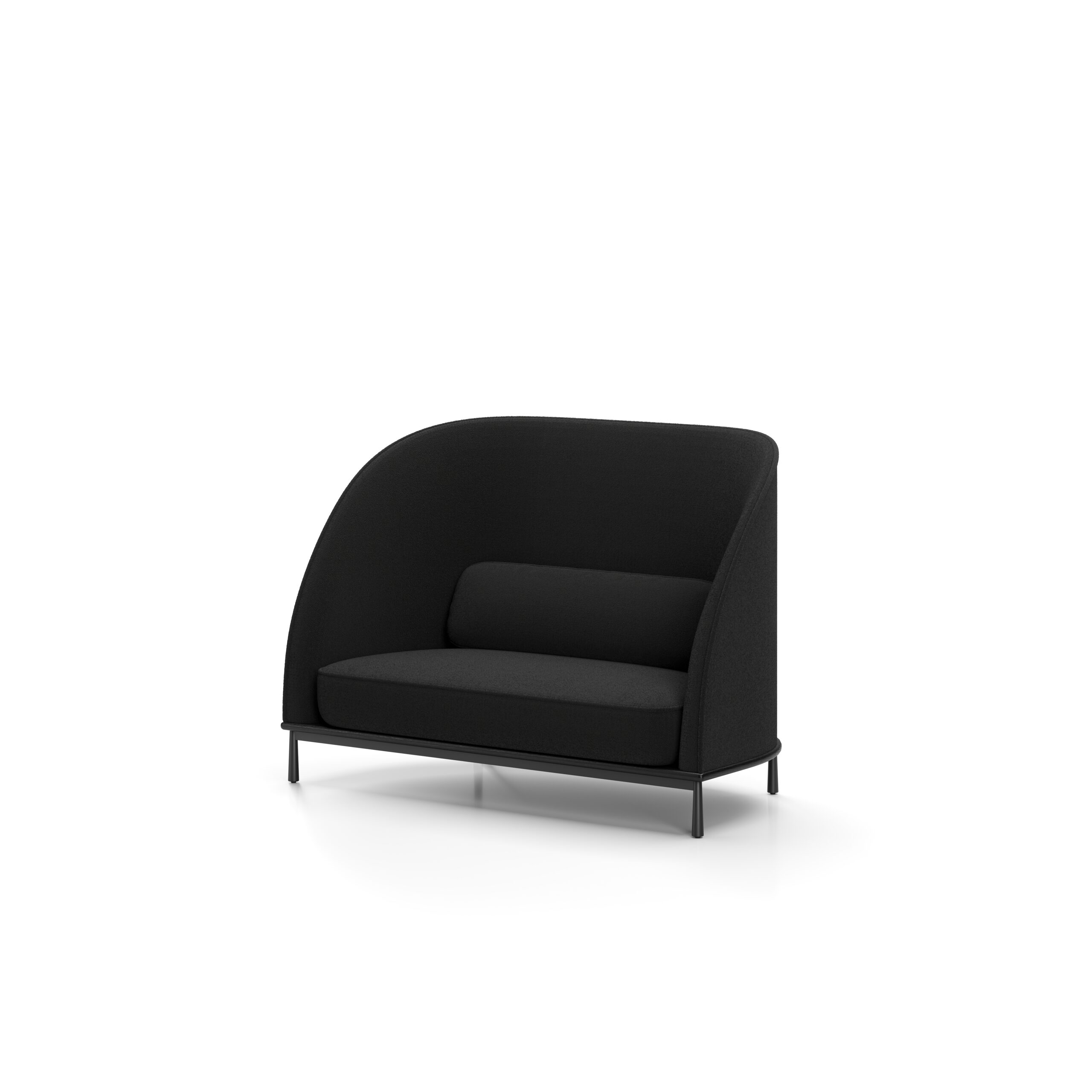 Arc High Back Loveseat