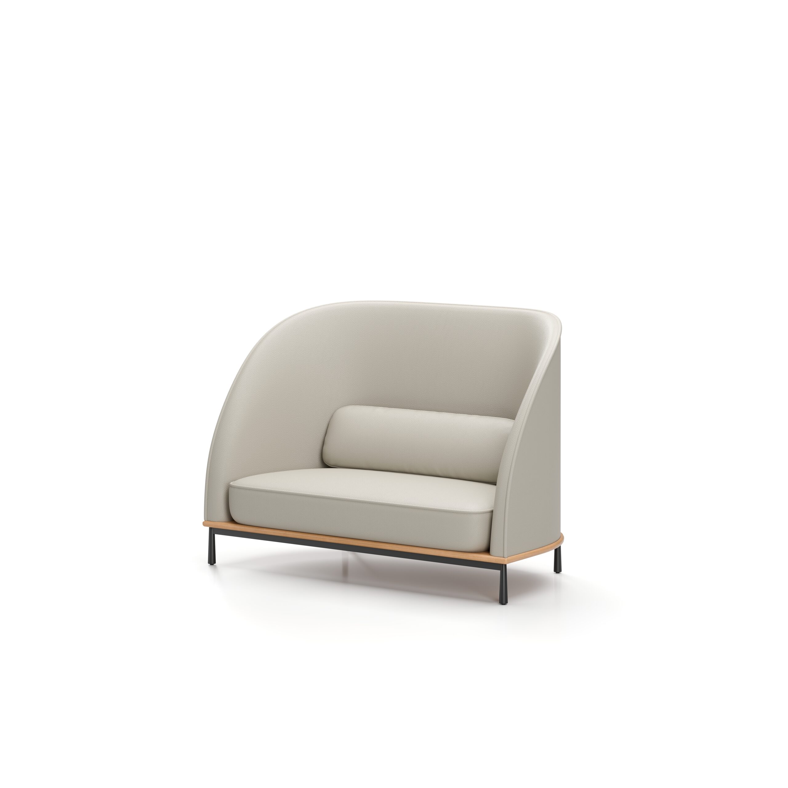 Arc High Back Loveseat
