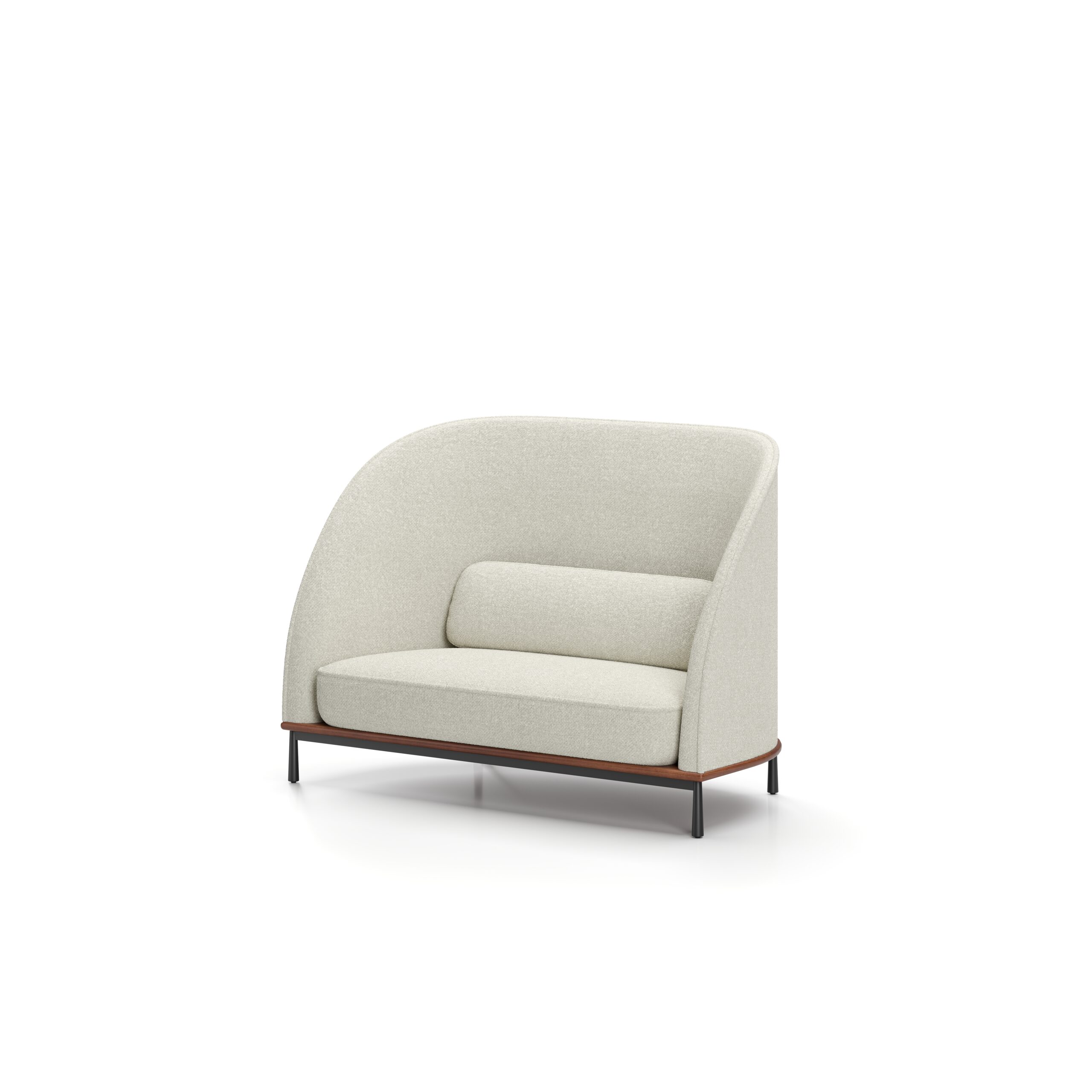 Arc High Back Loveseat
