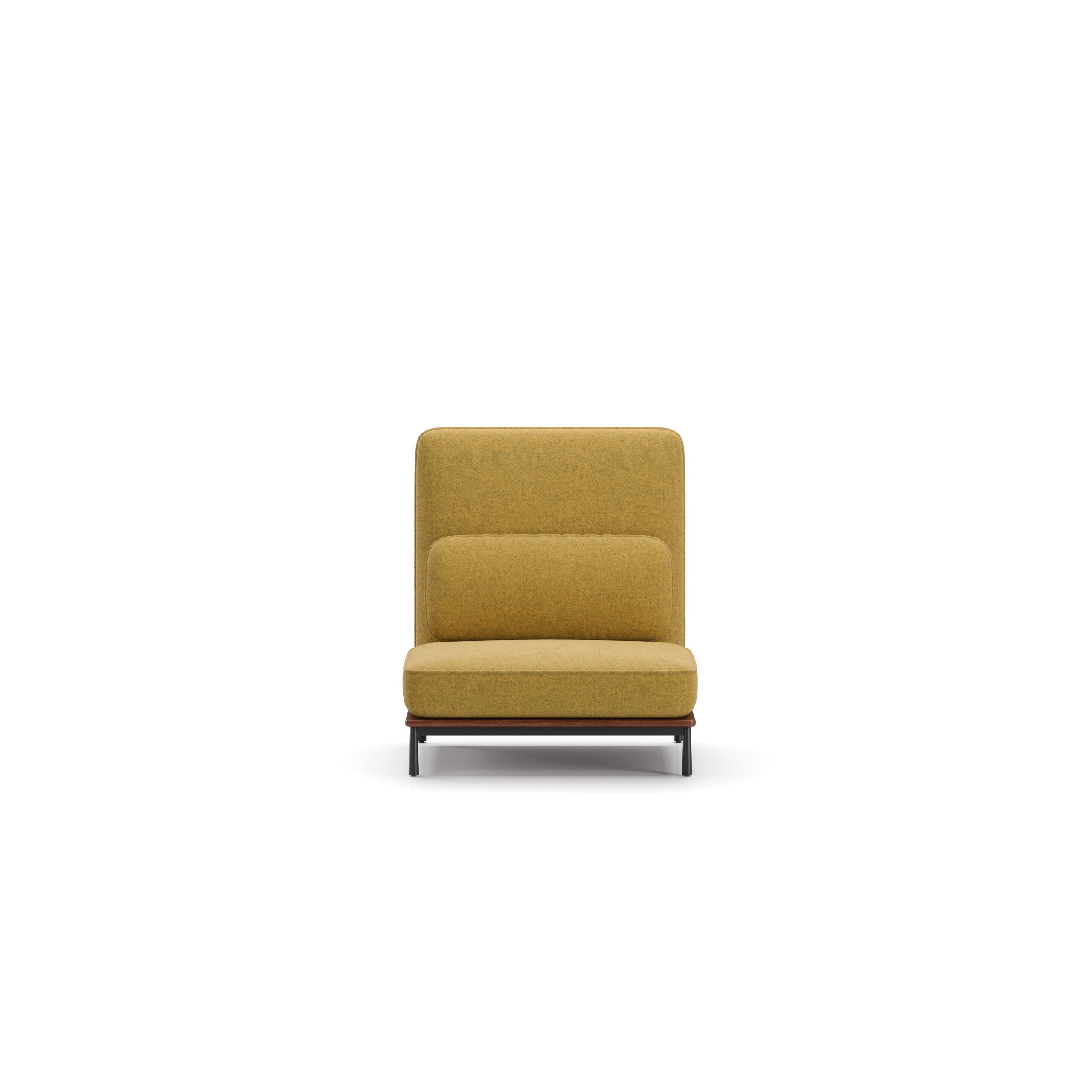 Arc High Back Loveseat Middle Small