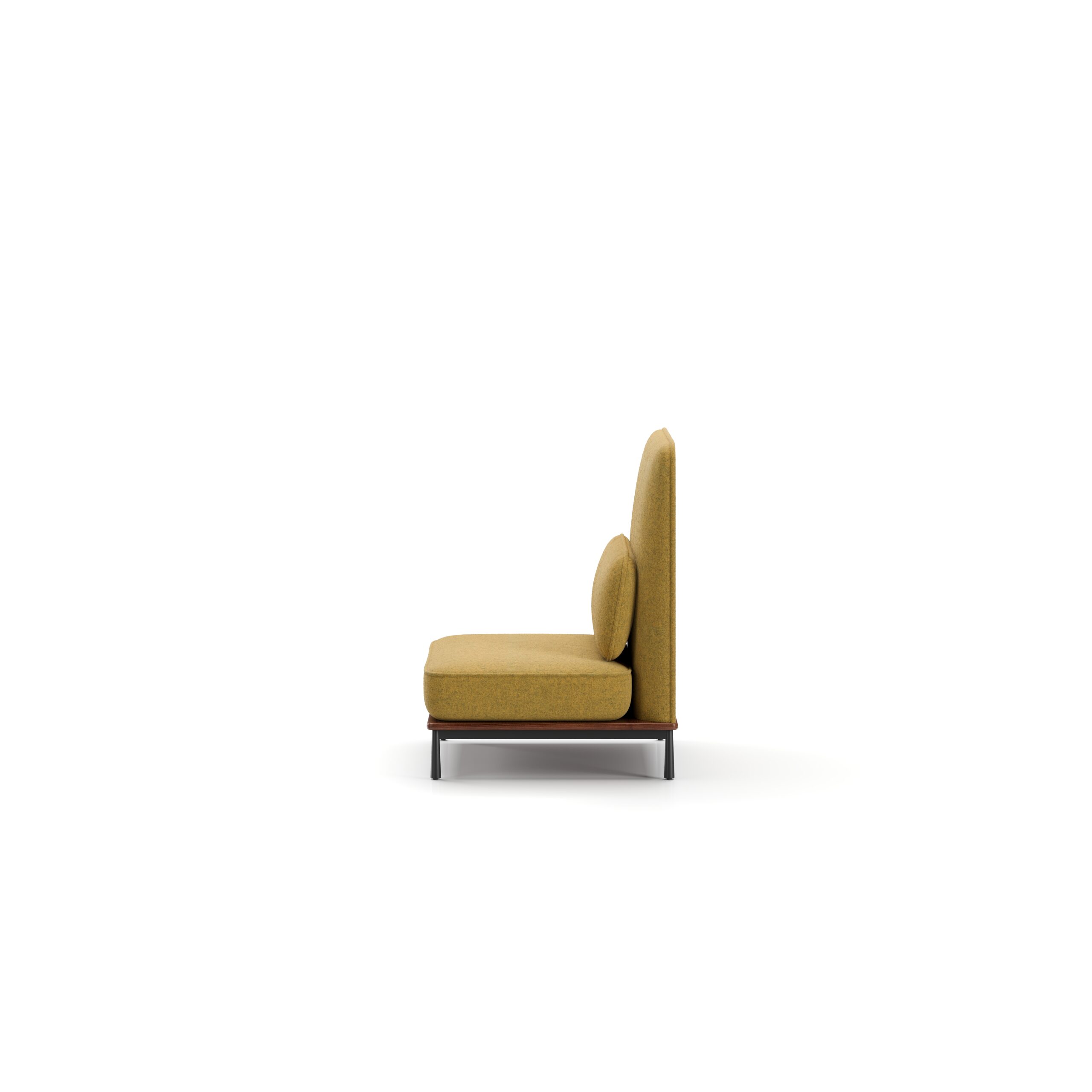Arc High Back Loveseat Middle Small
