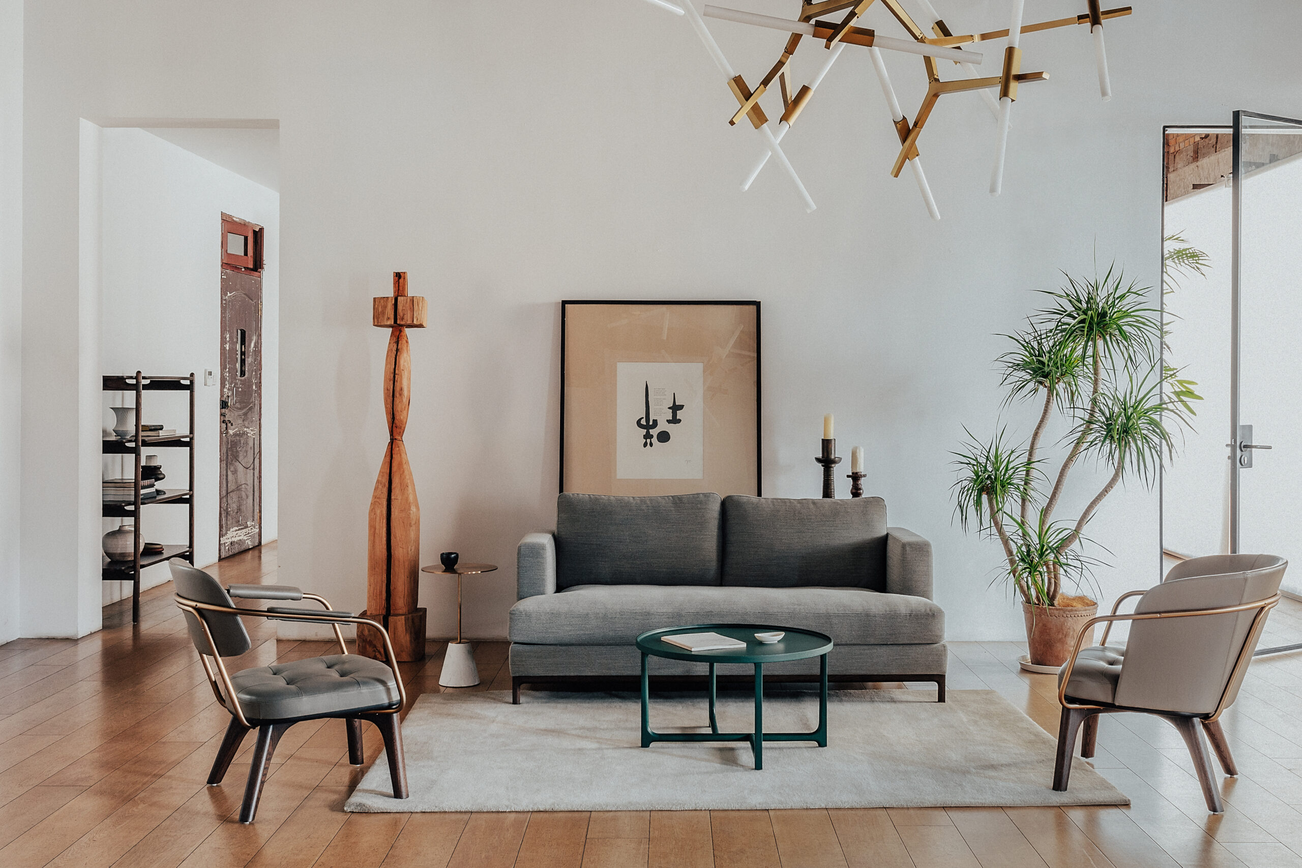 Lyrical Small Side Table